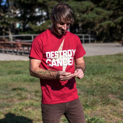 Destroy Cancer - Gold Rush shirt